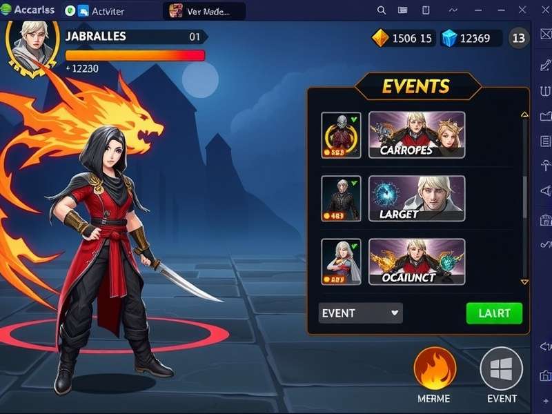 Fiery Guardians Fight character customization screen